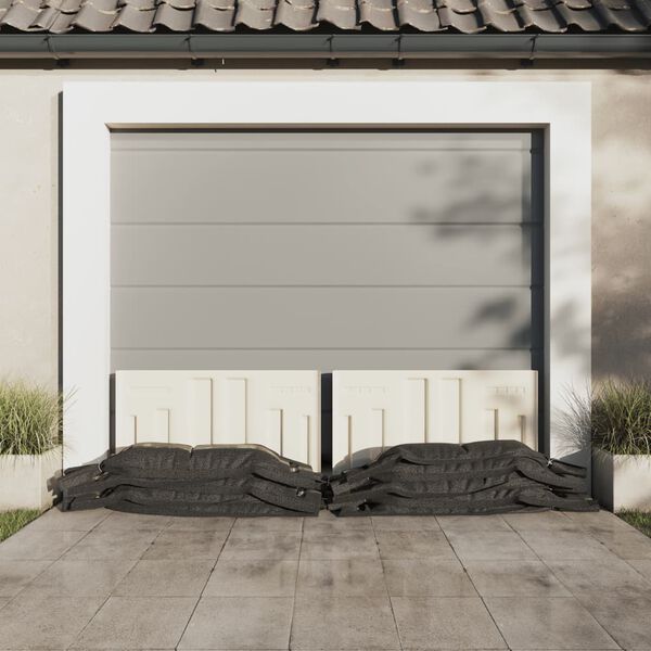 vidaXL Sacchi di Sabbia 25 pz Verde Scuro 103x25 cm in HDPE