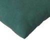 vidaXL Cuscini da Divano 2 pcs Verde Scuro 120 x 40 cm