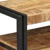 vidaXL Tavolo consolle Marrone 90 x 33 x 75 cm legno massello di mango