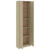 vidaXL Armadio Corridoio Rovere Sonoma 55x25x189 cm Legno Multistrato