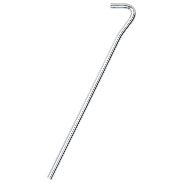 vidaXL Picchetti per Tenda 25 pz 23 cm &Oslash;7 mm in Acciaio Zincato