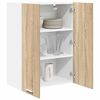 vidaXL Armadio pensile Rovere Sonoma 60 x 31 x 80 cm Legno multistrato