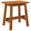 vidaXL Sgabello 45x29x45 cm Rettangolare in Legno Massello di Acacia