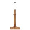 vidaXL Doccia da Giardino 75x75x210 cm in Legno Massello di Teak