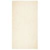 vidaXL Tappeto a Pelo Corto HUARTE Morbido e Lavabile Crema 60x110 cm