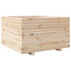 vidaXL Fioriera da Giardino 80x80x49,5 cm in Legno Massello di Pino