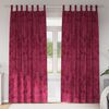 vidaXL Tende in Velluto 2 pcs Rosso vino 225 x 140 cm Velluto