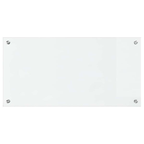 vidaXL Rivestimento da Cucina Trasparente 80 x 40 cm vetro temperato