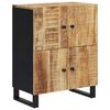 vidaXL Credenza con 4 Ante 60x33x75 cm in Legno Massello di Mango