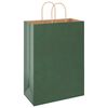 vidaXL Sacchetti di Carta 50 pz con Manici Verdi 32x17x44 cm