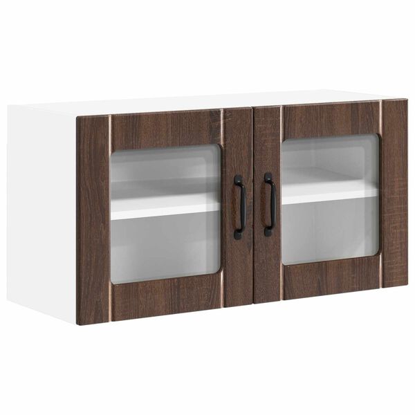 vidaXL Mobile da cucina Rovere Marrone 80 x 31 x 40 cm
