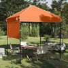 vidaXL Tenda Gazebo Arancione 194 x 194 x 251 cm Tessuto