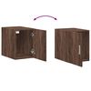 vidaXL Mobile a Parete Rovere Marrone 30x42,5x40cm Legno Multistrato