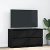 vidaXL Mobile Porta TV Nero 100x35x54 cm in Legno Multistrato