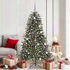 vidaXL Albero di Natale artificiale con 300 LED Verde 180 cm