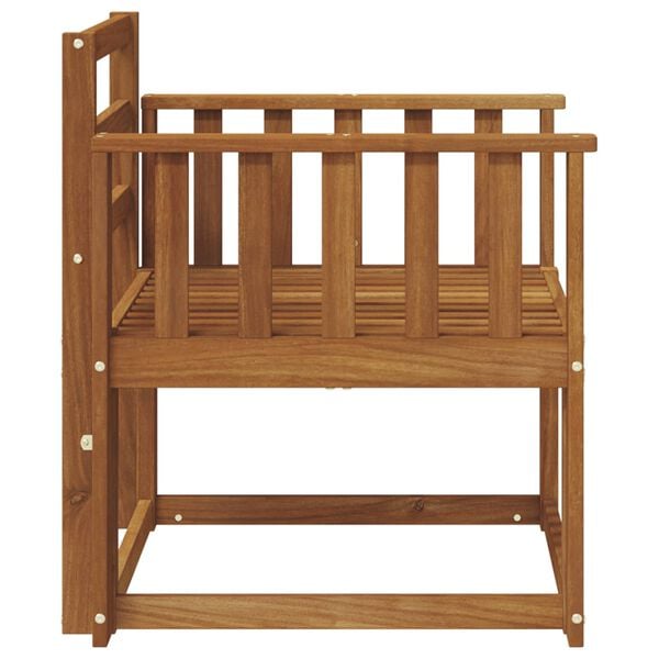 vidaXL Divano da esterno Legno di Acacia Massello Naturale