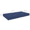 vidaXL Cuscini per Pallet e Pavimento 7 pz Blu Navy Chiaro in Cotone