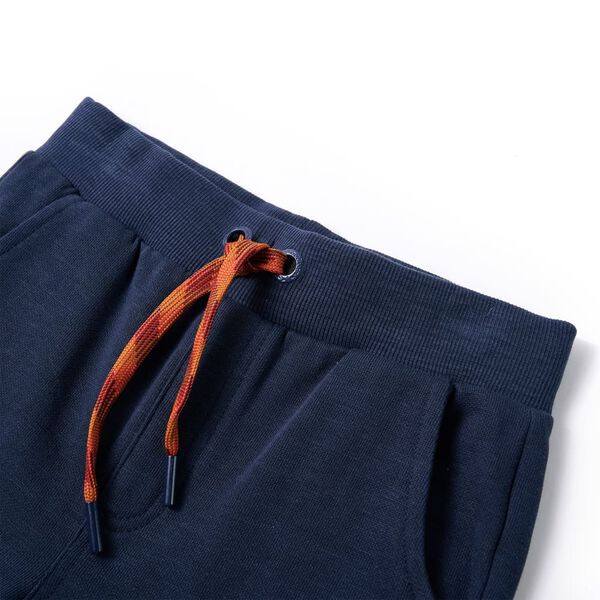 Pantaloni Tuta per Bambini Blu Marino M&eacute;lange 116