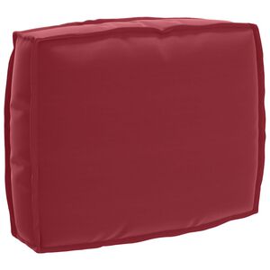 vidaXL Cuscino Rosso Vino 50 x 40 x 12 cm Tessuto Oxford