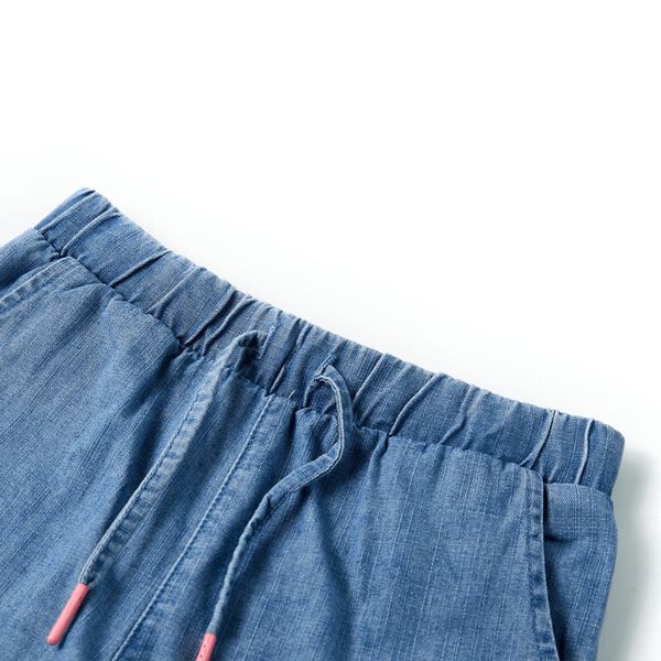 Pantaloncini da Bambino Blu Denim 104
