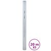 vidaxL Pellicole Solari Statiche 5pz Effetto Riflettente Argento PVC