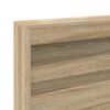 vidaXL Testata contenitore Rovere Sonoma 90 cm Legno multistrato
