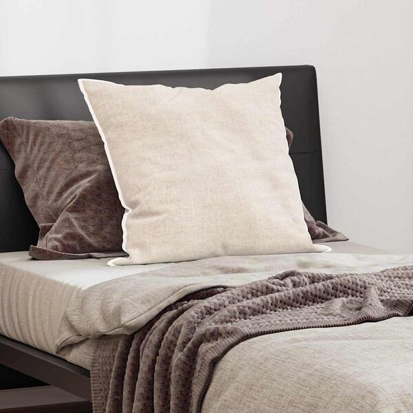 vidaXL Cuscino con cuscino Bianco 60 x 70 cm Cotone