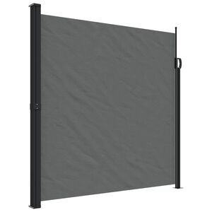 vidaXL Tenda da Sole Laterale Retrattile Antracite 200x600 cm