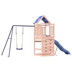 vidaXL Set da Gioco da Esterno in Legno Massello di Douglas
