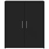 vidaXL Credenze 2 pz Nere 60x31x70 cm in Legno Multistrato
