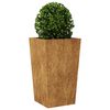 vidaXL Fioriera da Giardino 45x45x75 cm in Acciaio Corten