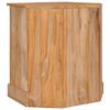vidaXL Credenza Angolare 60x45x60 cm in Legno Massello di Teak