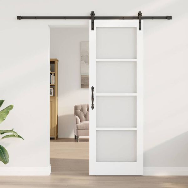 vidaXL Porta scorrevole ORKDAL Bianco 73,5 x 211 cm