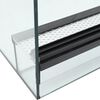 vidaXL Terrario con archiviazione Trasparente 60 x 40 x 40 cm Vetro