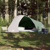 vidaXL Tenda da Campeggio a Cupola per 4 Persone Verde Impermeabile
