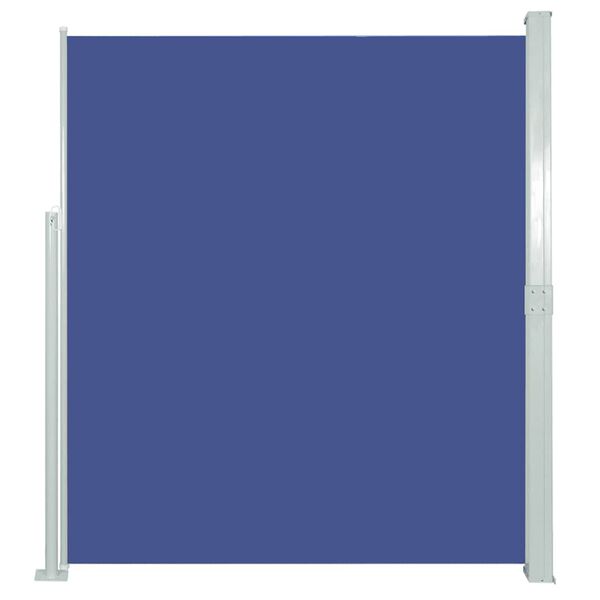 vidaXL Tenda da Sole Laterale Retrattile 160 x 500 cm Blu