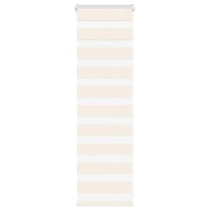 vidaXL Tenda a Rullo Zebra Larghezza Tessuto 40,9 cm Poliestere