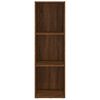 vidaXL Libreria/Mobile TV Rovere Marrone 36x30x114cm Legno Multistrato