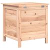 vidaXL Contenitore da Giardino 50x49x56,5 cm Legno Massello di Abete