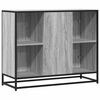 vidaXL Credenza Grigio Sonoma 92x35x76 cm in Legno Multistrato