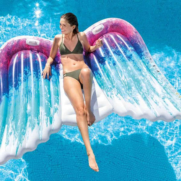 Intex Galleggiante per Piscina Angel Wings Mat 58786EU