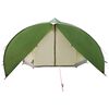 vidaXL Tenda Teepee con tetto Verde e Grigio 600 x 600 x 347 cm