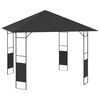 vidaXL Gazebo da Giardino 3x3 m Antracite 160 g/m&sup2;