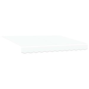 vidaXL Tenda retrattile Bianco 300 x 250 x 165 cm Tessuto e Metallo