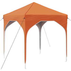 vidaXL Tenda per feste a pop-up 194 x 194 x 245 cm Arancione