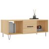 vidaXL Tavolino da Salotto Rovere Sonoma 102x50x40cm Legno Multistrato