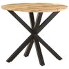 vidaXL Tavolino di Servizio 68x68x56 cm in Legno Massello di Mango