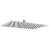 vidaXL Testa Doccia a Pioggia Acciaio Inox 304 30x20 cm Rettangolare