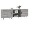 vidaXL Mobile Porta TV Grigio Sonoma 150x30x50 cm in Legno Multistrato