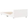 vidaXL Letto senza Materasso Bianco 90x190 cm in Legno Massello Pino